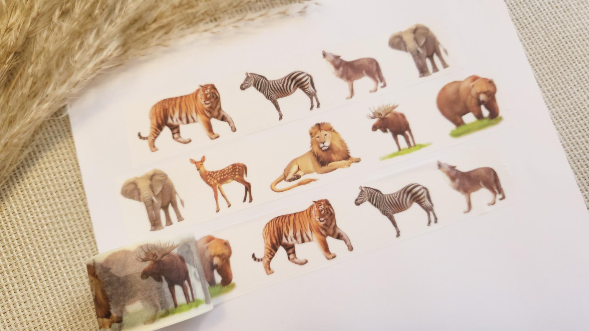 Design Washi Tape Animals
